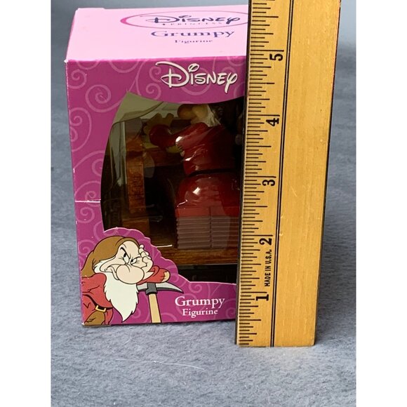 Disney Enesco Grumpy Figurine Snow Whites 65th Anniversary 1999 - Picture 5 of 6